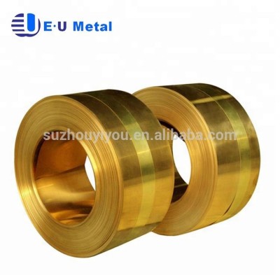 Alloy C2680 H65 Brass Copper Alloy Coil / Strip / Foil With Custom